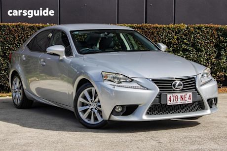 Silver 2013 Lexus IS250 Sedan Luxury