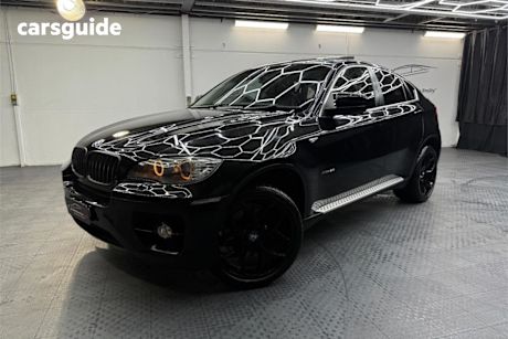 Black 2009 BMW X6 Coupe Xdrive 50I