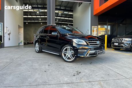 Black 2013 Mercedes-Benz ML350 Wagon B.E. (4X4)