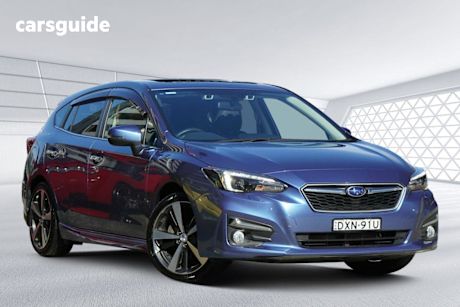 Blue 2018 Subaru Impreza Hatchback 2.0I-S (awd)