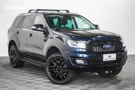 Blue 2020 Ford Everest Wagon Sport (4WD)