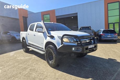 White 2017 Holden Colorado Crew Cab Pickup LS (4X4)
