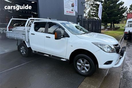 White 2016 Mazda BT-50 Cab Chassis XT (4X2)