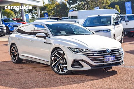 White 2022 Volkswagen Arteon Wagon 206Tsi R-Line Shooting Brake