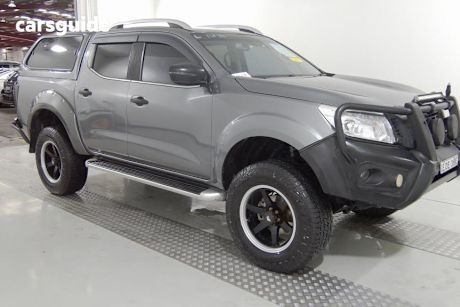 Grey 2017 Nissan Navara Dual Cab Utility ST-X (4X4)