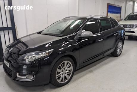 Black 2013 Renault Megane Wagon GT-Line