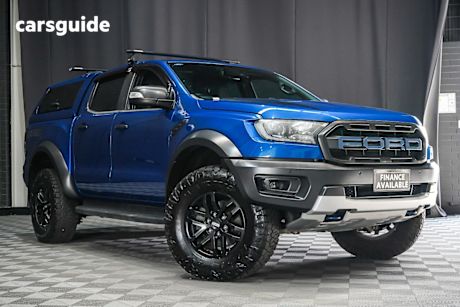 Blue 2018 Ford Ranger Double Cab Pick Up Raptor 2.0 (4X4)