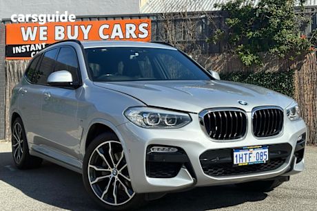 Silver 2018 BMW X3 Wagon Xdrive 20D