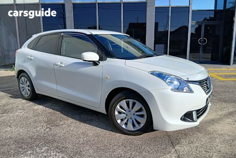 White 2016 Suzuki Baleno Hatchback GL