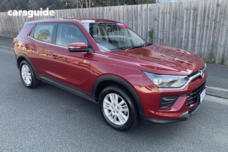 Red 2022 Ssangyong Korando Wagon EX
