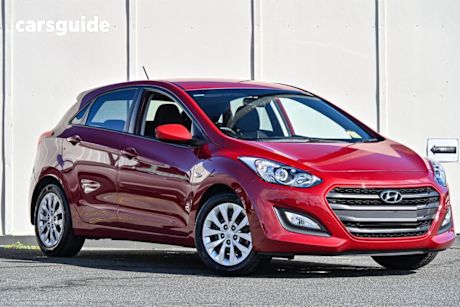 Red 2016 Hyundai I30 Hatchback Active