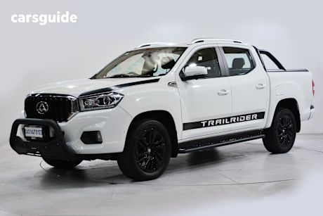 White 2019 LDV T60 Double Cab Utility Trailrider (4X4)