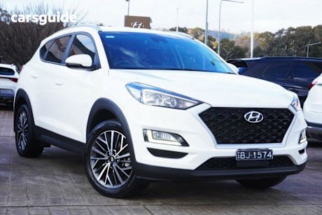 White 2020 Hyundai Tucson Wagon Active X (2WD)