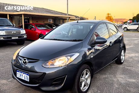 Grey 2012 Mazda 2 Hatchback NEO