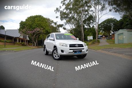 White 2010 Toyota RAV4 Wagon CV (2WD)