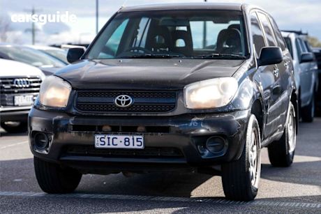 Black 2003 Toyota RAV4 Wagon CV (4X4)