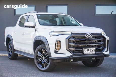 White 2023 LDV T60 Ute Tray MAX LUXE 4X4