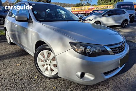 Silver 2007 Subaru Impreza Hatchback R (awd)