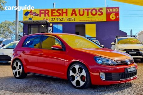 Red 2012 Volkswagen Golf Hatchback GTI