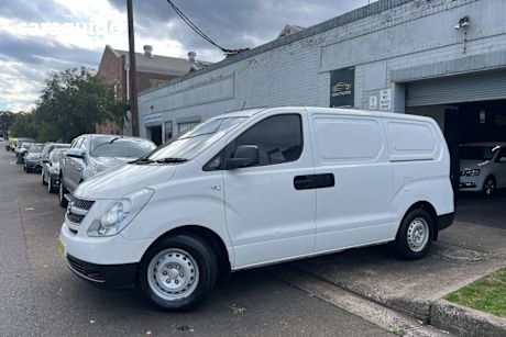 White 2012 Hyundai Iload Commercial TQ2-V MY12 Van 5dr Auto 5sp 1168kg 2.5DT