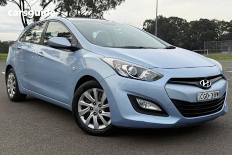 Blue 2013 Hyundai I30 Hatchback Active