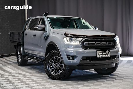 Grey 2021 Ford Ranger Double Cab Pick Up XLT 2.0 (4X4)