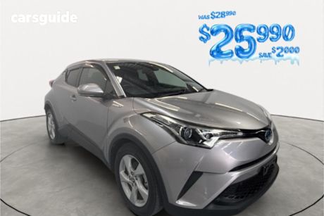 Grey 2017 Toyota C-HR SUV