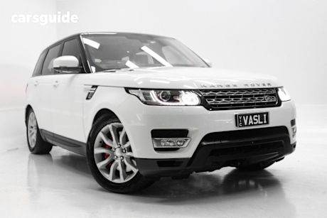 White 2015 Land Rover Range Rover Sport Wagon 3.0 SDV6 HSE
