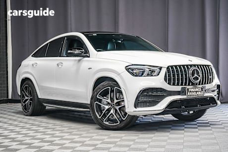 White 2020 Mercedes-Benz GLE53 Coupe 4Matic+ (hybrid)