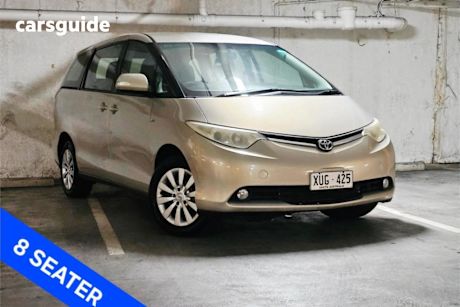 Gold 2008 Toyota Tarago Wagon GLI