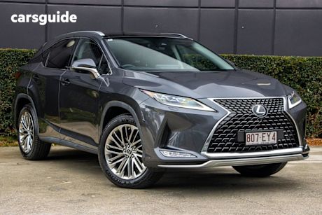 Grey 2021 Lexus RX350 Wagon Sports Luxury
