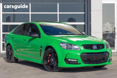 Green 2017 Holden Commodore Sedan SS-V Redline