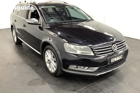 Black 2013 Volkswagen Passat Wagon Alltrack