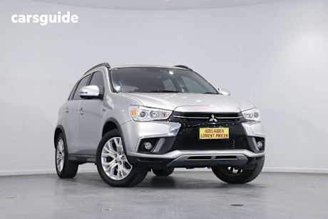 Silver 2018 Mitsubishi ASX Wagon ES F