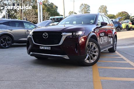 Red 2023 Mazda CX-90 Wagon G50E GT Mhev
