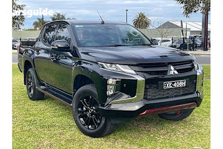 Black 2023 Mitsubishi Triton Ute Tray EXCEED 4X4