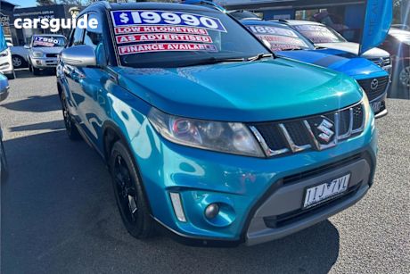 Blue 2016 Suzuki Vitara Wagon S Turbo (fwd)