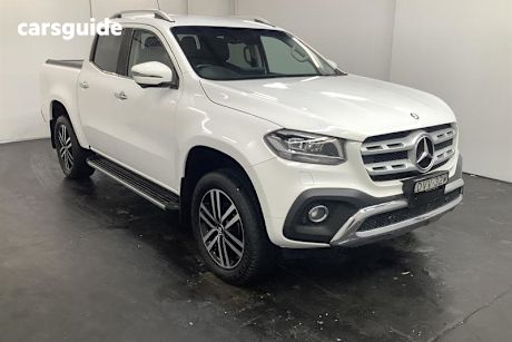 White 2018 Mercedes-Benz X250 Dual Cab Pick-up D Power (4Matic)