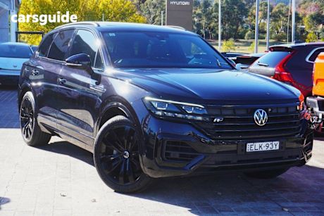 Black 2021 Volkswagen Touareg Wagon 210TDI Wolfsburg Edition