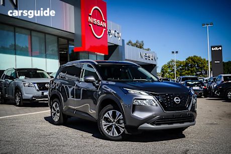 Grey 2025 Nissan X-Trail Wagon ST-L (4WD) E-Power (hybrid)