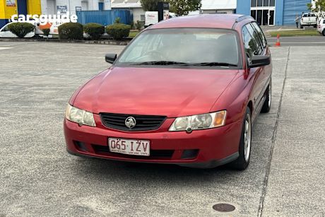 Red 2004 Holden Commodore Wagon Executive