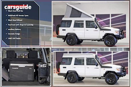 White 2021 Toyota Landcruiser 70 Series Wagon Workmate