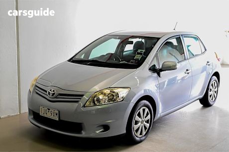 Blue 2010 Toyota Corolla Hatchback Ascent