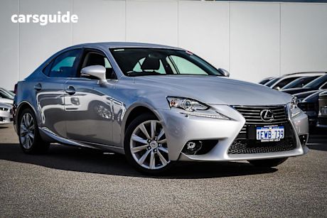 Silver 2015 Lexus IS350 Sedan Luxury