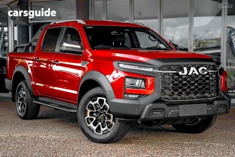 Red 2025 JAC T9 UTE Dual Cab Pick-up Haven (4X4)