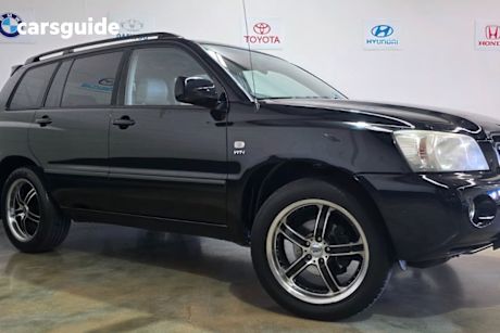 Black 2004 Toyota Kluger Wagon Grande (4X4)