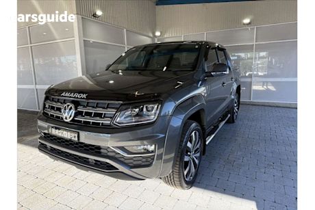 Grey 2021 Volkswagen Amarok Dual Cab Utility TDI580 Aventura 4Motion