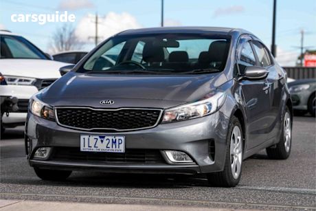 Grey 2017 Kia Cerato Sedan S