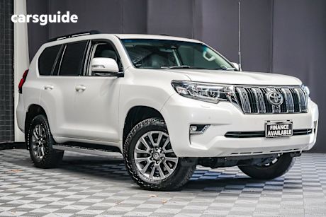 White 2017 Toyota Landcruiser Prado Wagon Kakadu (4X4)