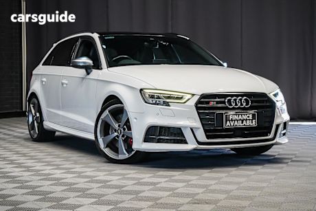 White 2020 Audi S3 Sportback 2.0 Tfsi Quattro
